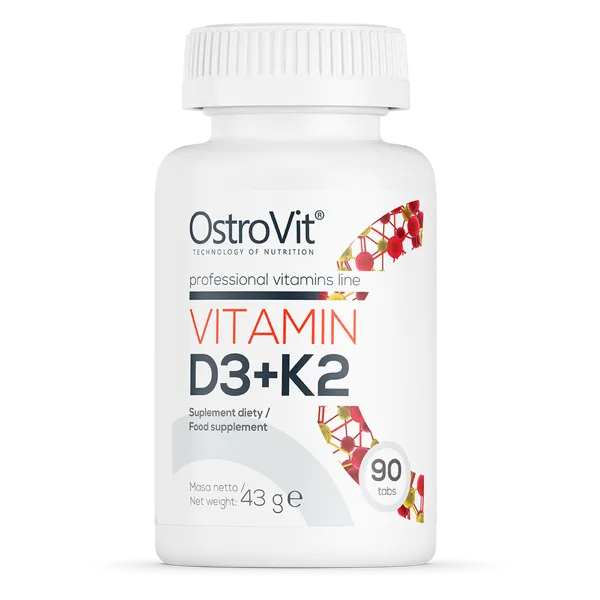 Ostrovit Vitamin D3+K2, suplement diety, 90 tabletek