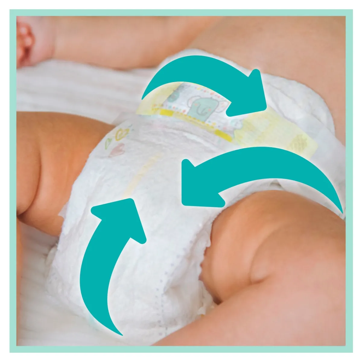 Pampers Premium Care, pieluchy, rozmiar 4, 9-14kg, 104 sztuki 