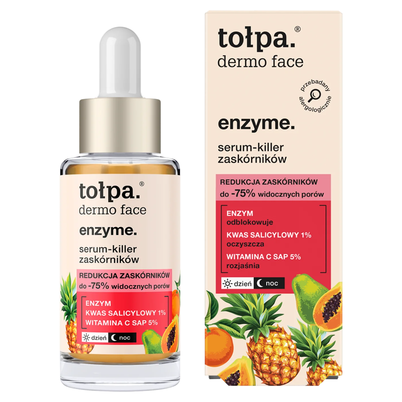 Tołpa Dermo Face Enzyme serum-killer zaskórników, 30 ml