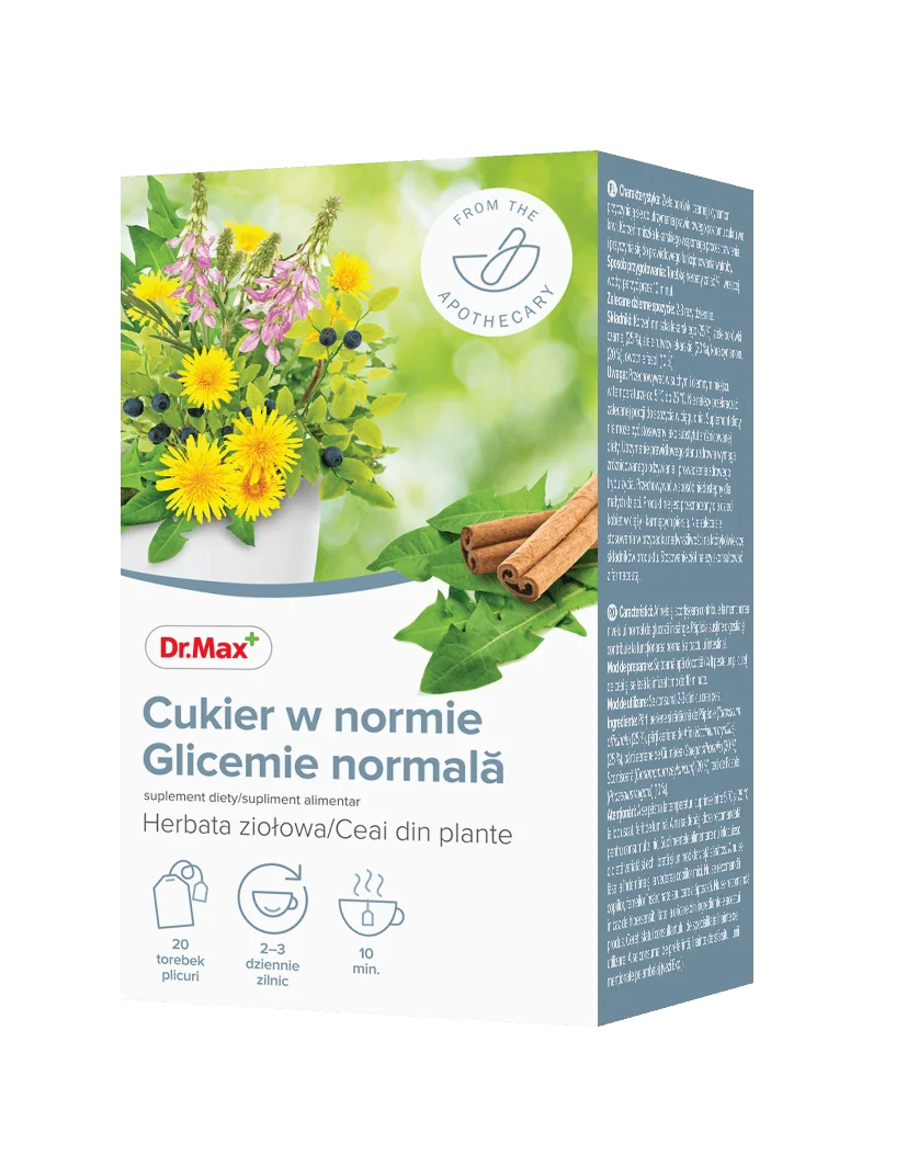 Dr. Max Cukier w normie herbata ziołowa, 20 saszetek