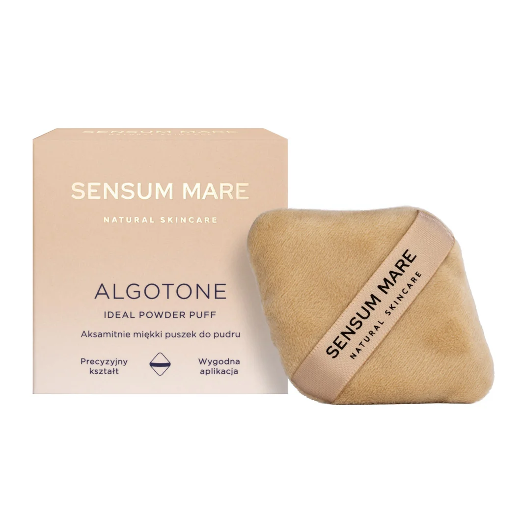 Sensum Mare Algotone aksamitnie miękki puszek do pudru, 1 sztuka