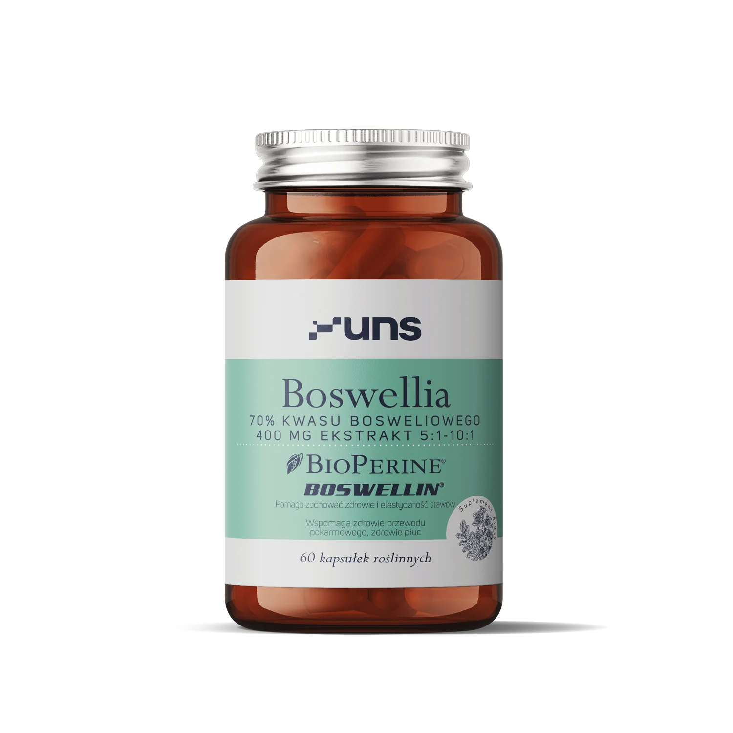 UNS Boswellia + BioPerine® 60 wege kapsułek