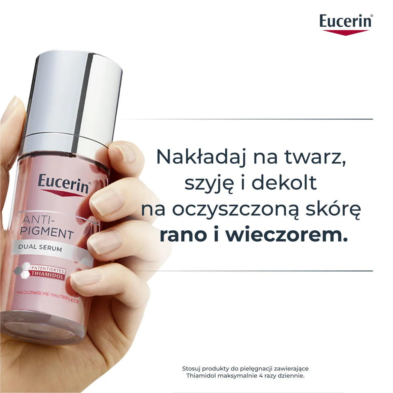 Eucerin Anti-Pigment serum o podwójnym działaniu z Thiamidolem przeciw przebarwieniom, 30 ml