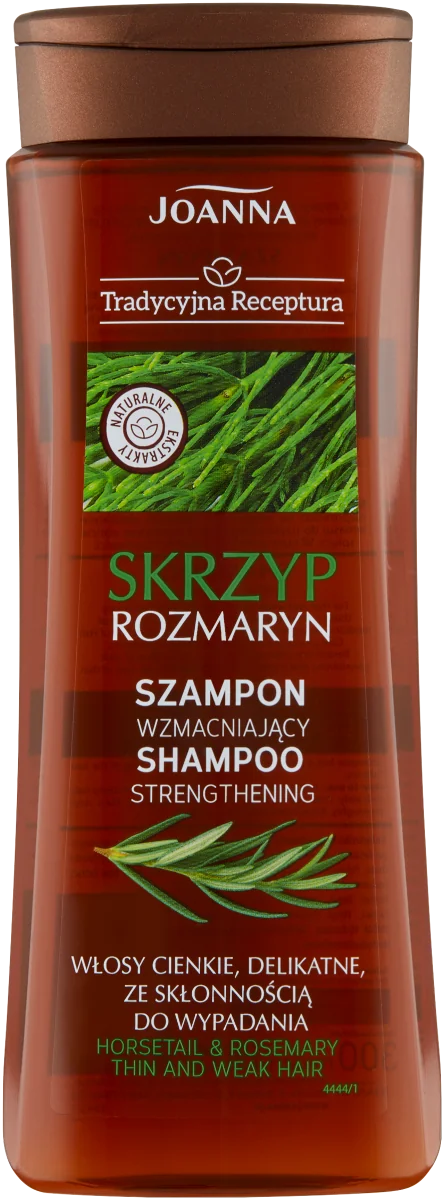 Joanna Tradycyjna Receptura szampon do włosów, skrzyp i rozmaryn, 300ml