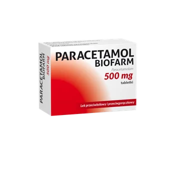 Biofarm Paracetamol 500 mg 10 tabletek