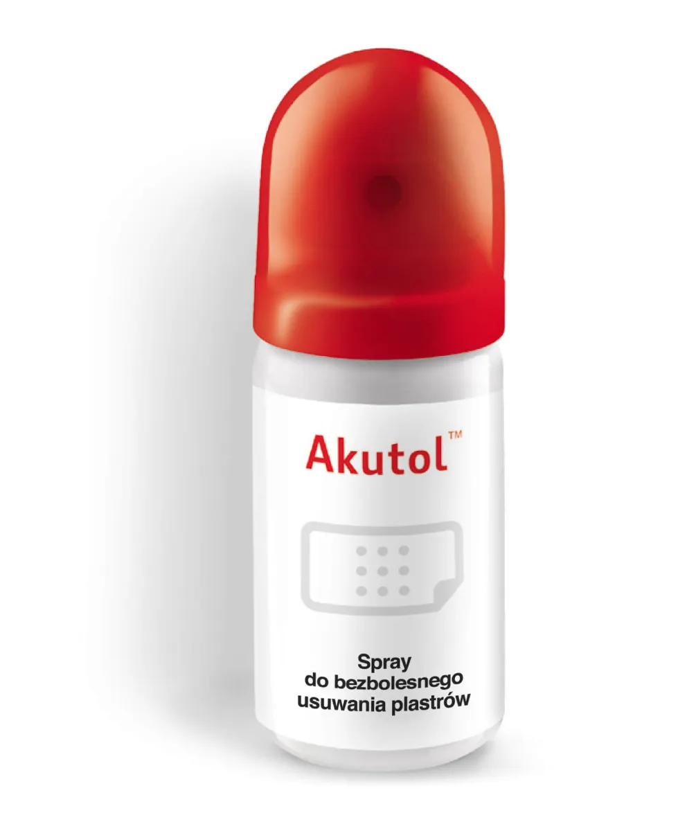 Akutol, spray do usuwania plastrów, 35 ml 