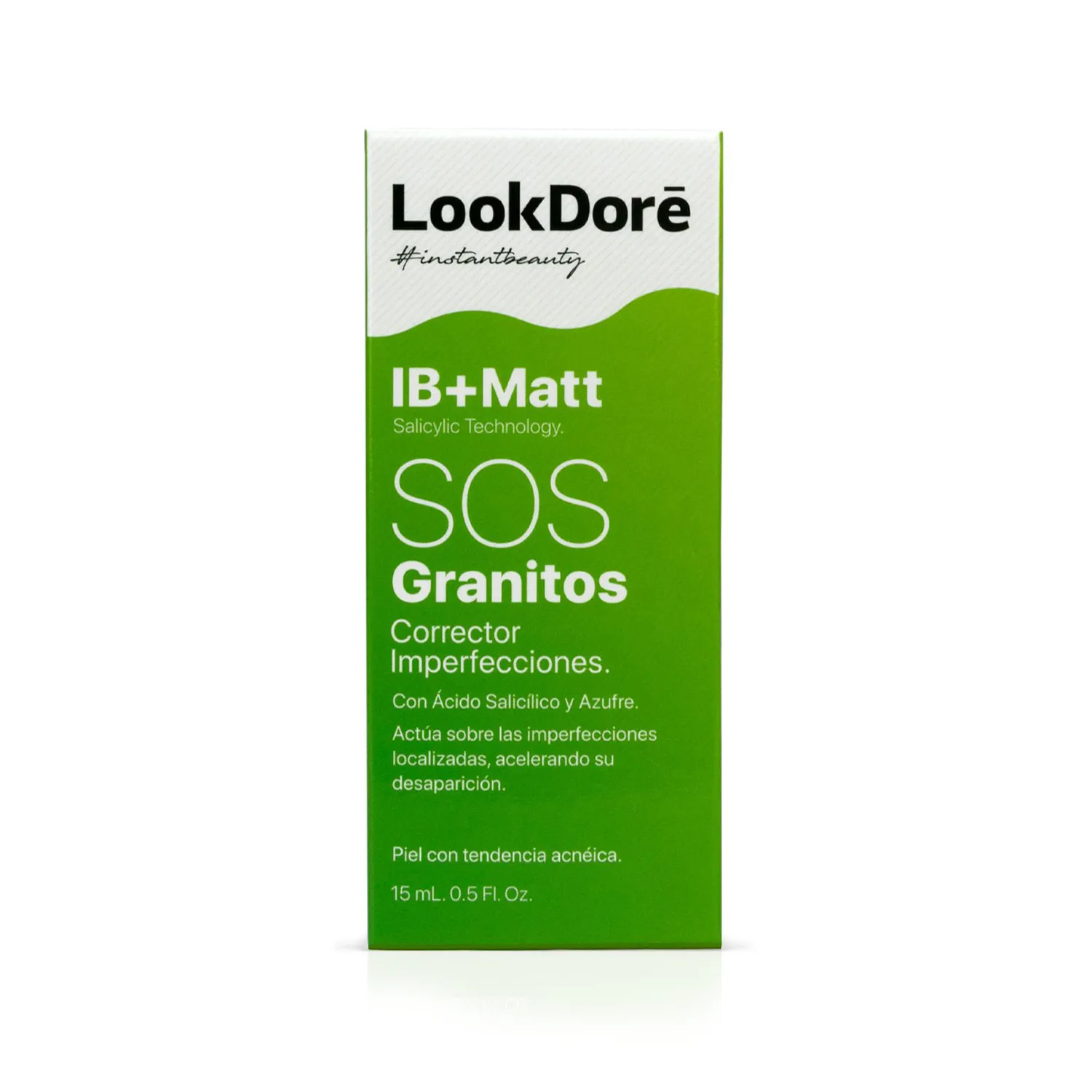 LookDore IB+Matt Salicylic Technology korektor na wypryski, 15 ml