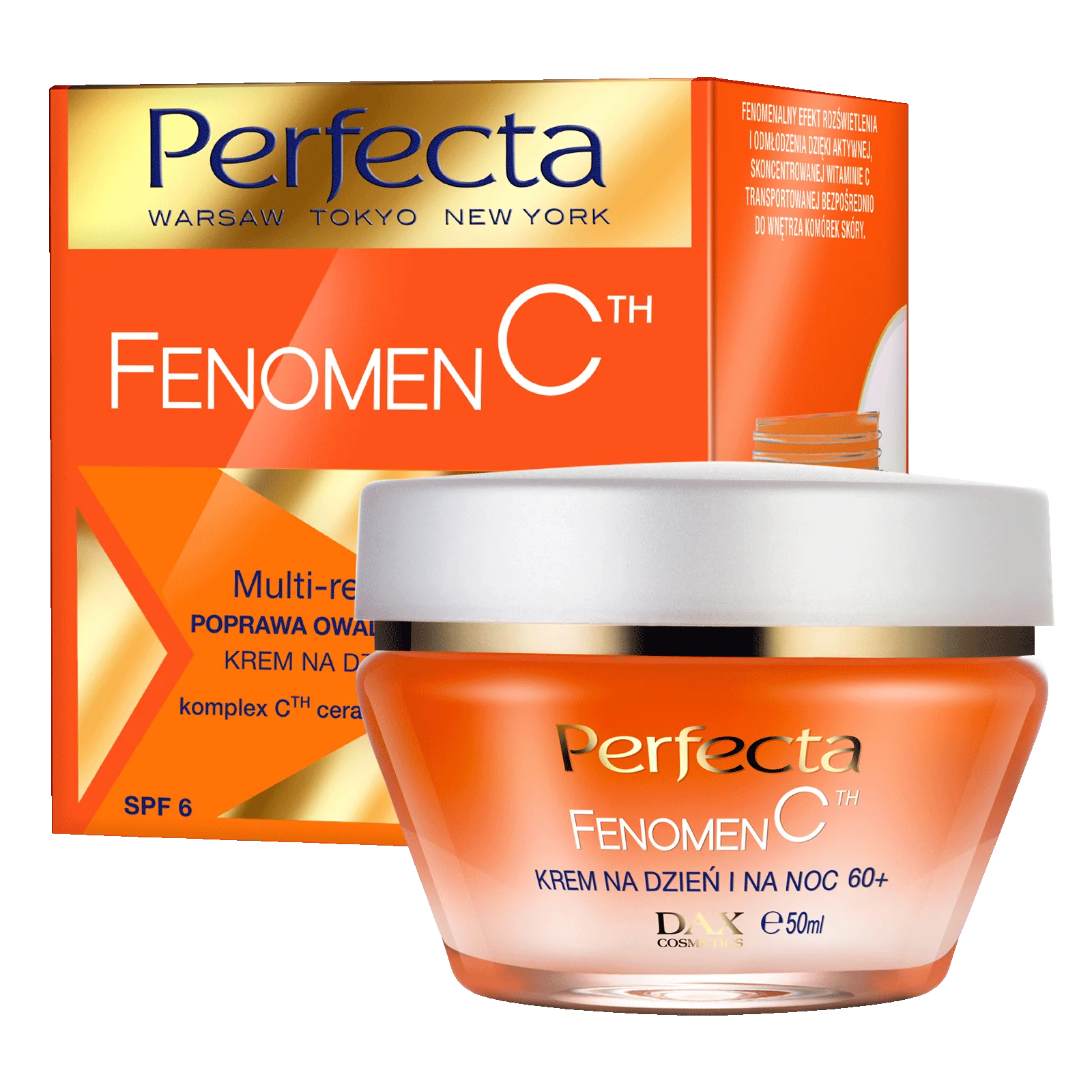 Perfecta Fenomen C krem do twarzy na dzień i na noc 60+, 50 ml