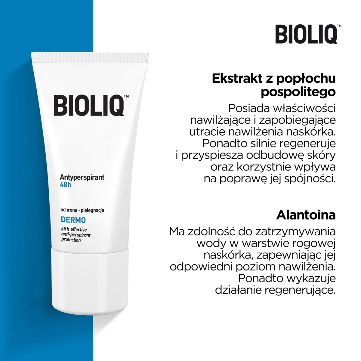 Bioliq Dermo antyperspirant 48 h, 50 ml