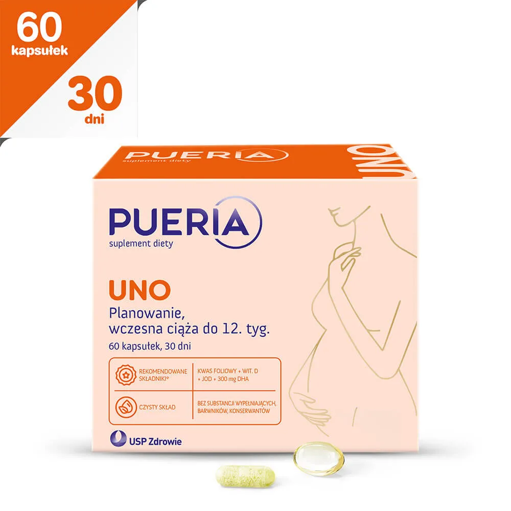 Pueria Uno, suplement diety, 60 kapsułek 