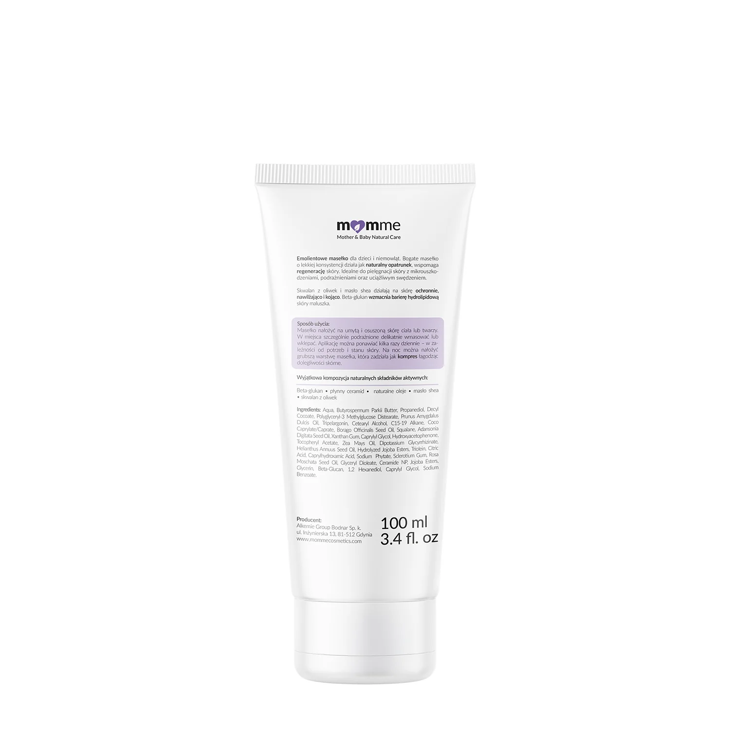 Momme Emolientowe masełko 100 ml