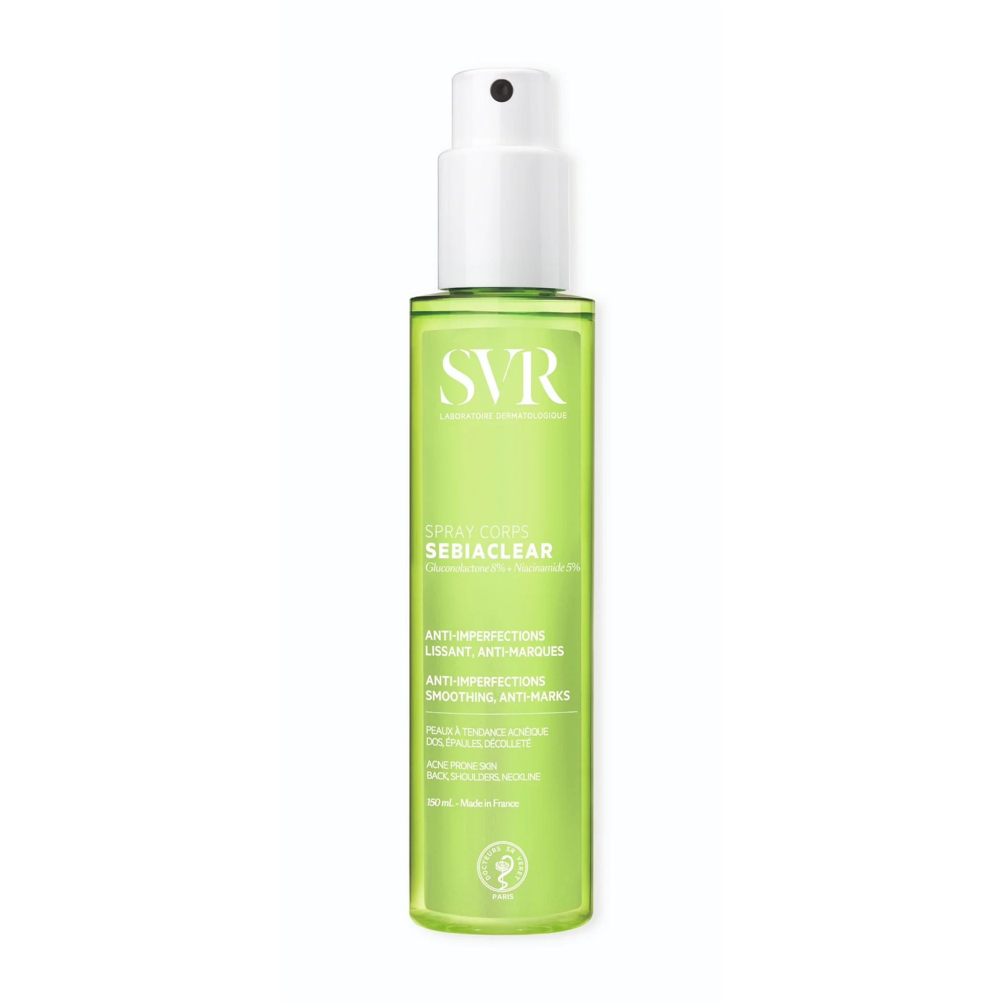 SVR Sebiaclear spray do ciała spray, 150 ml
