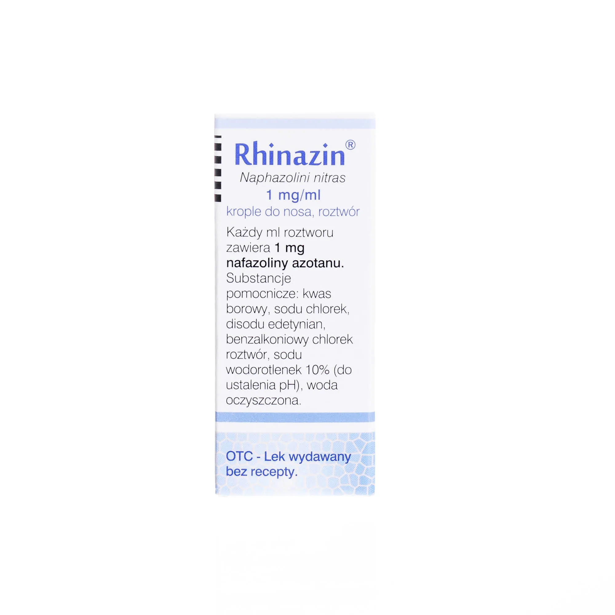 Rhinazin 1 mg/ml - krople do nosa, 10 ml 