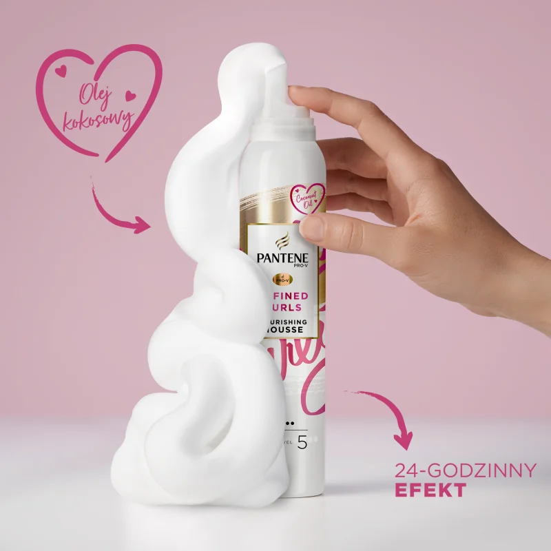 Pantene Pro-V Perfect Curls pianka do włosów kręconych, 200 ml
