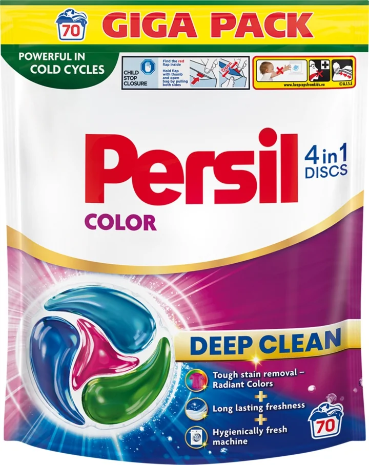 Persil Discs Color Deep Clean kapsułki do prania, 70 sztuk