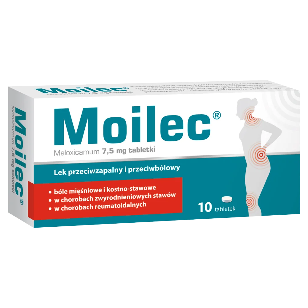 Moilec 7,5 mg, 10 tabletek