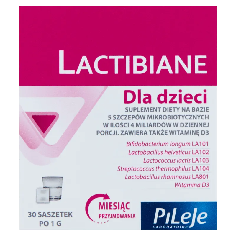 Lactibiane Dla Dzieci, suplement diety, saszetki, 30 sztuk 