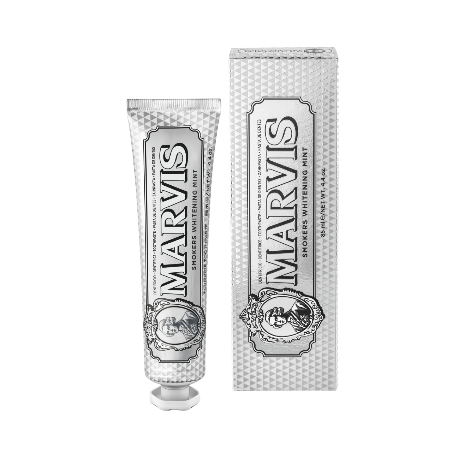 Marvis Smokers Whitening Mint miętowa pasta do zębów dla palaczy, 85 ml