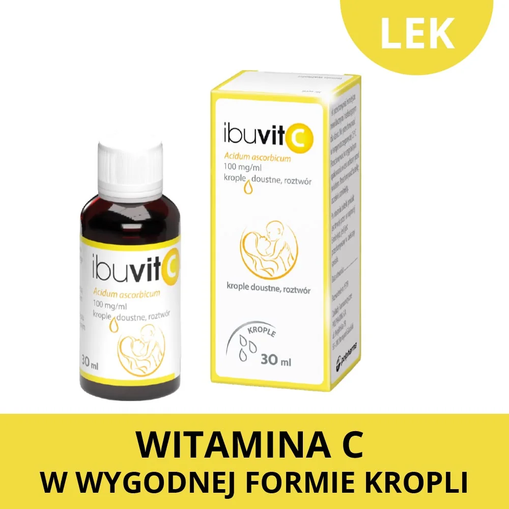 Ibuvit C 0,1 g/ml, krople doustne, 30 ml