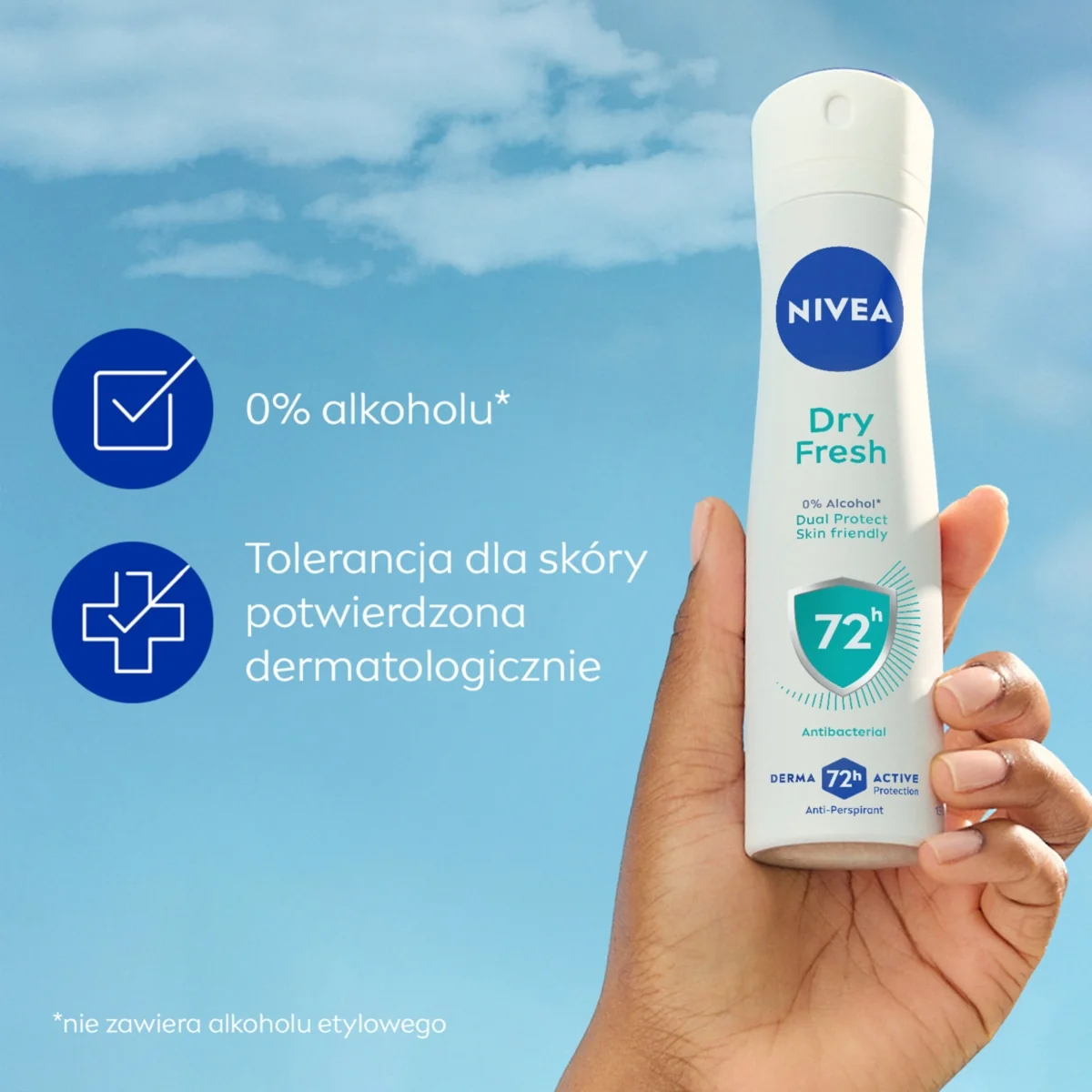 Nivea Dry Fresh antyperspirant w sprayu, 150 ml