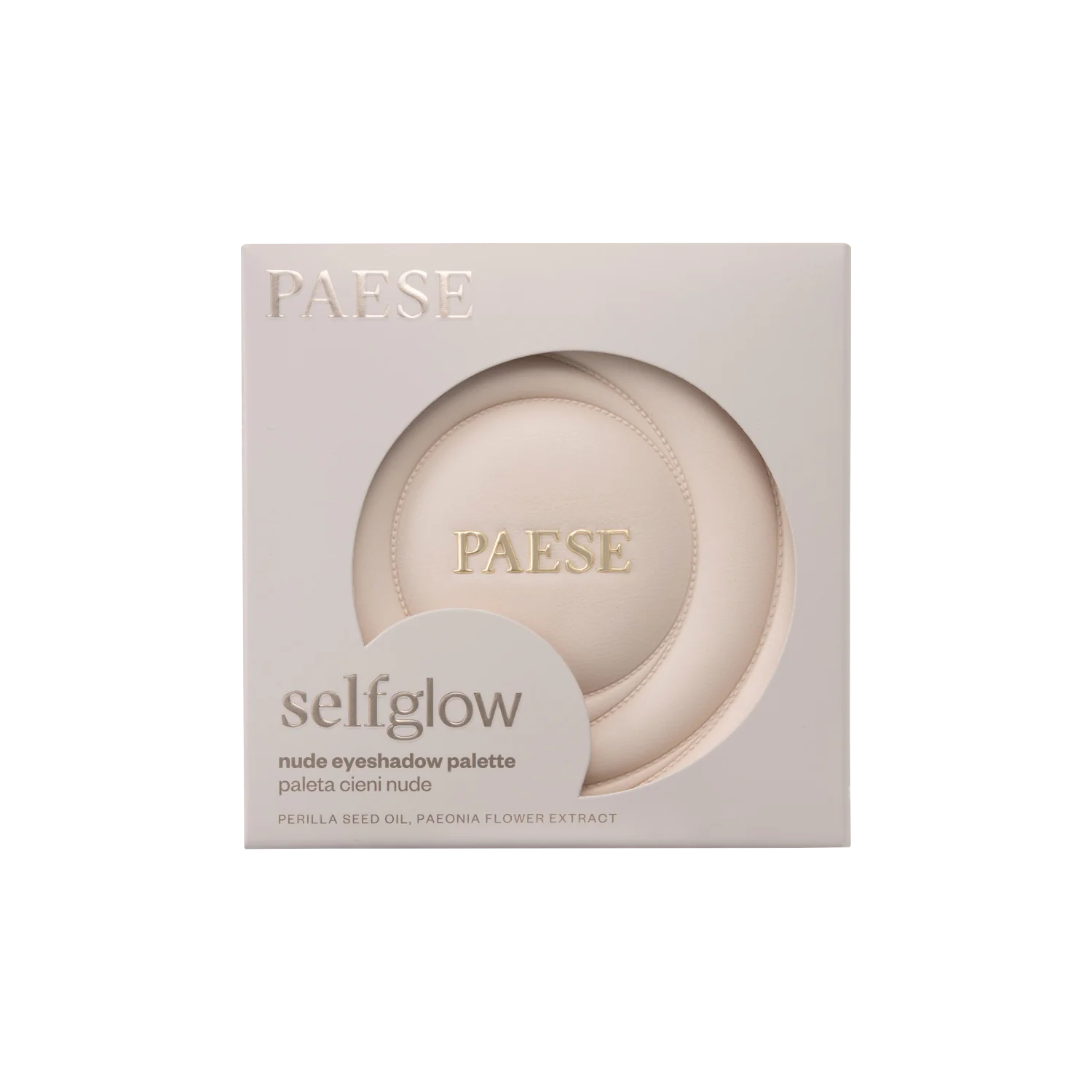 Paese Selfglow paleta cieni nude, 12,5 g