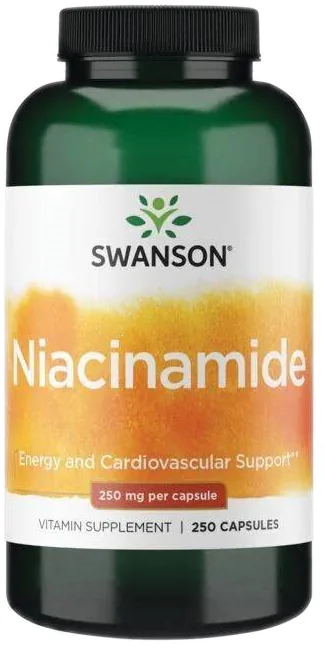 Swanson Niacinamide 250 mg 250 kapsułek