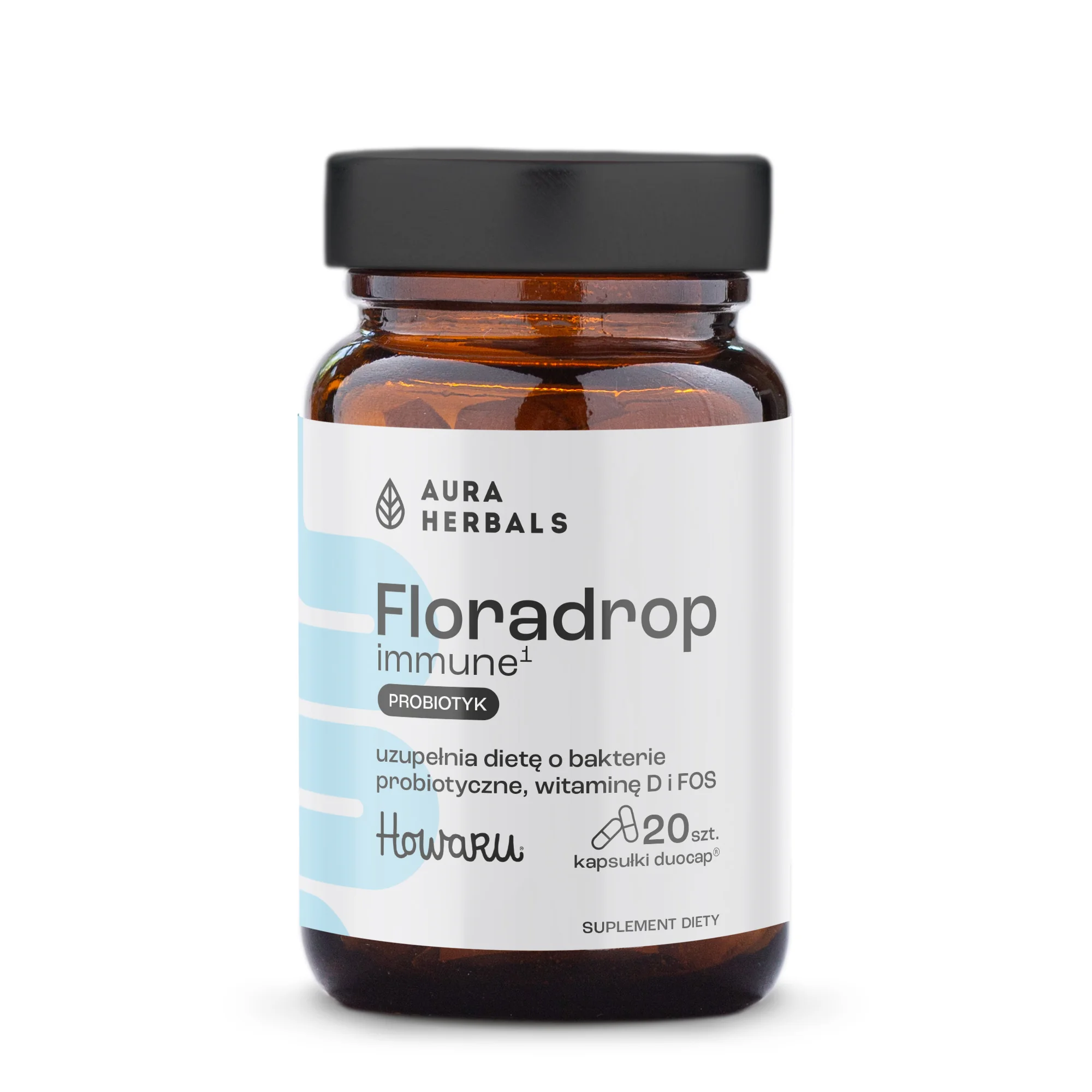 Floradrop immune probiotyk, 20 kapsułek