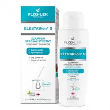 Flos-Lek Elestabion S, szampon specjalistyczny, łupież suchy, łupież pstry, 150 ml