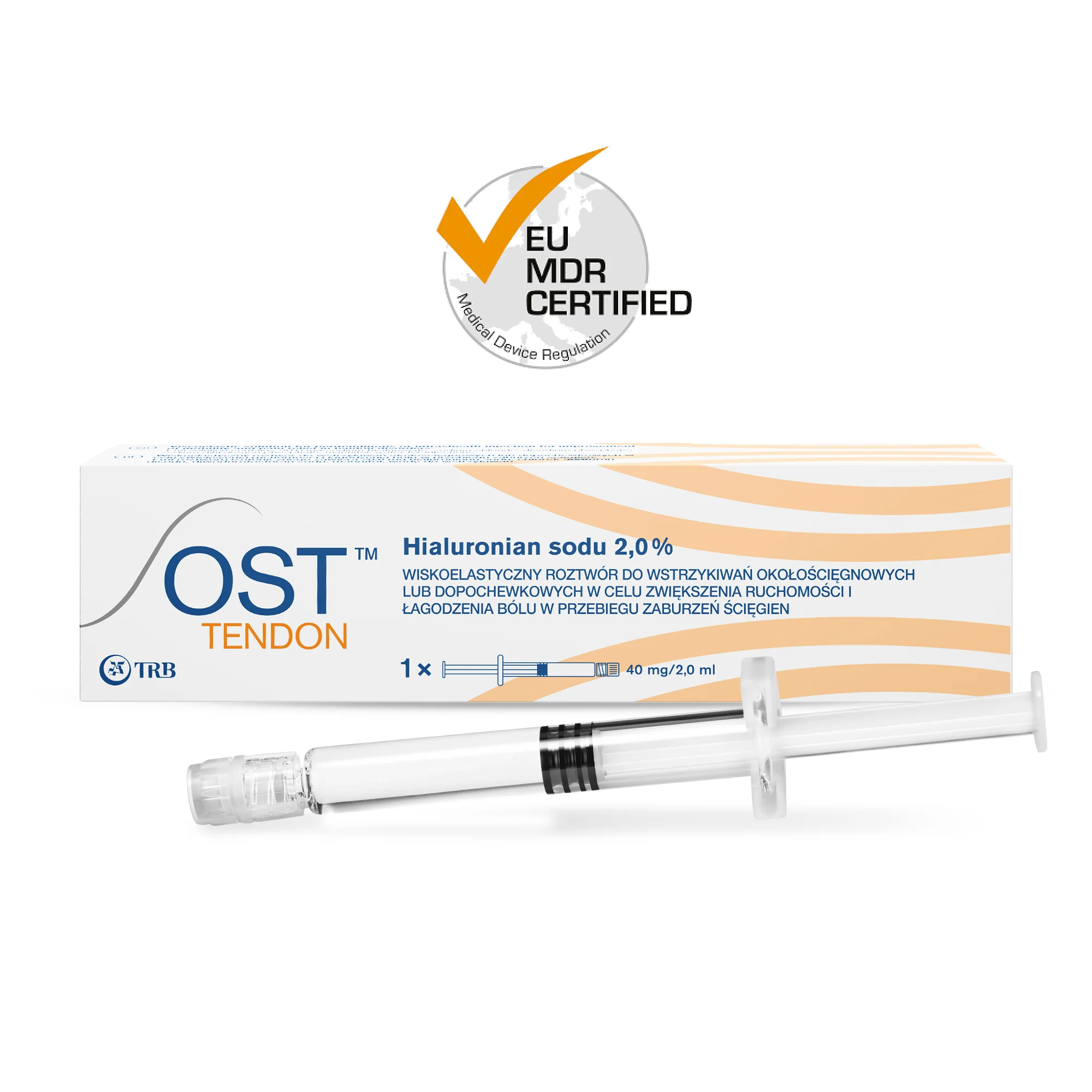 OST Tendon 40 mg/ 2 ml roztwór do iniekcji, 2 ml x 1 ampułkostrzykawka
