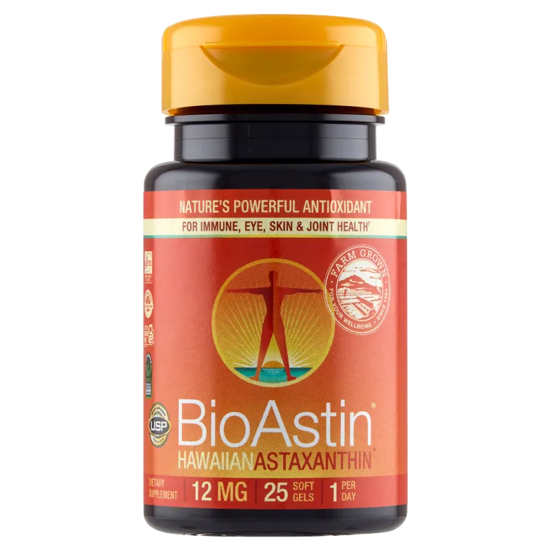 Bioastin, suplement diety, 25 kapsułek