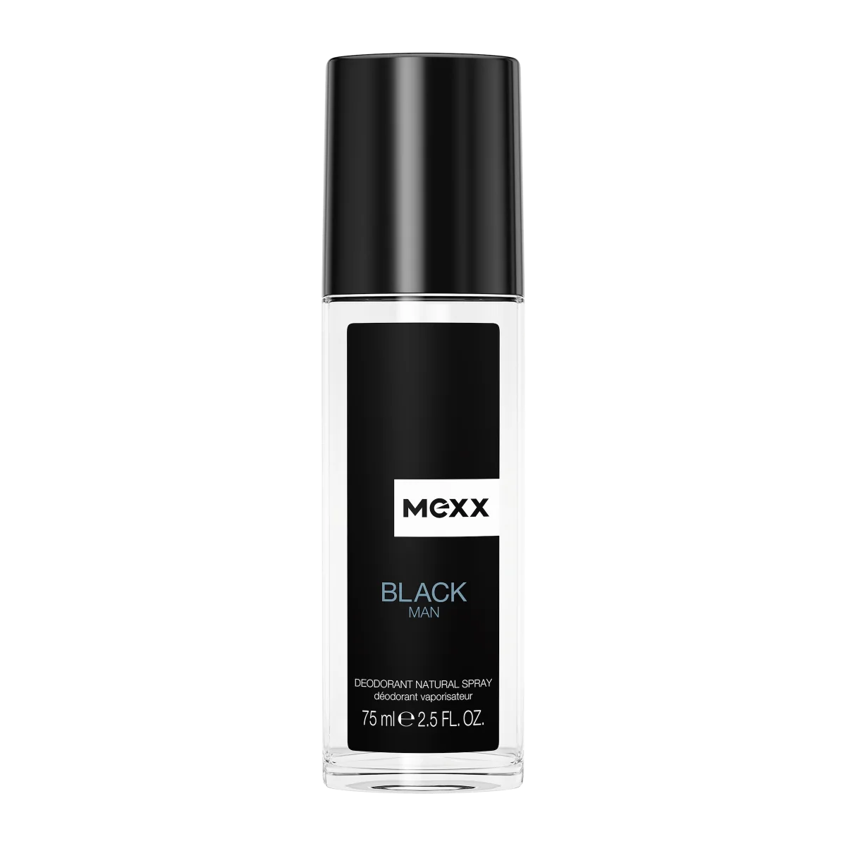 Mexx Black Man Dezodorant dla mężczyzn, 75 ml