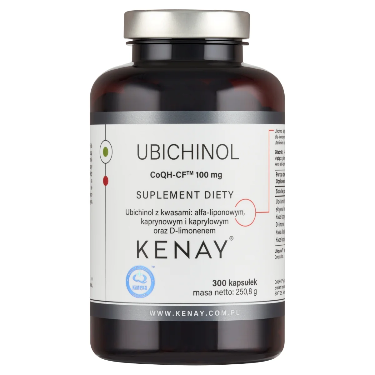 KenayAG, Ubichinol CoQH-CF 100 mg 300 kapsułek