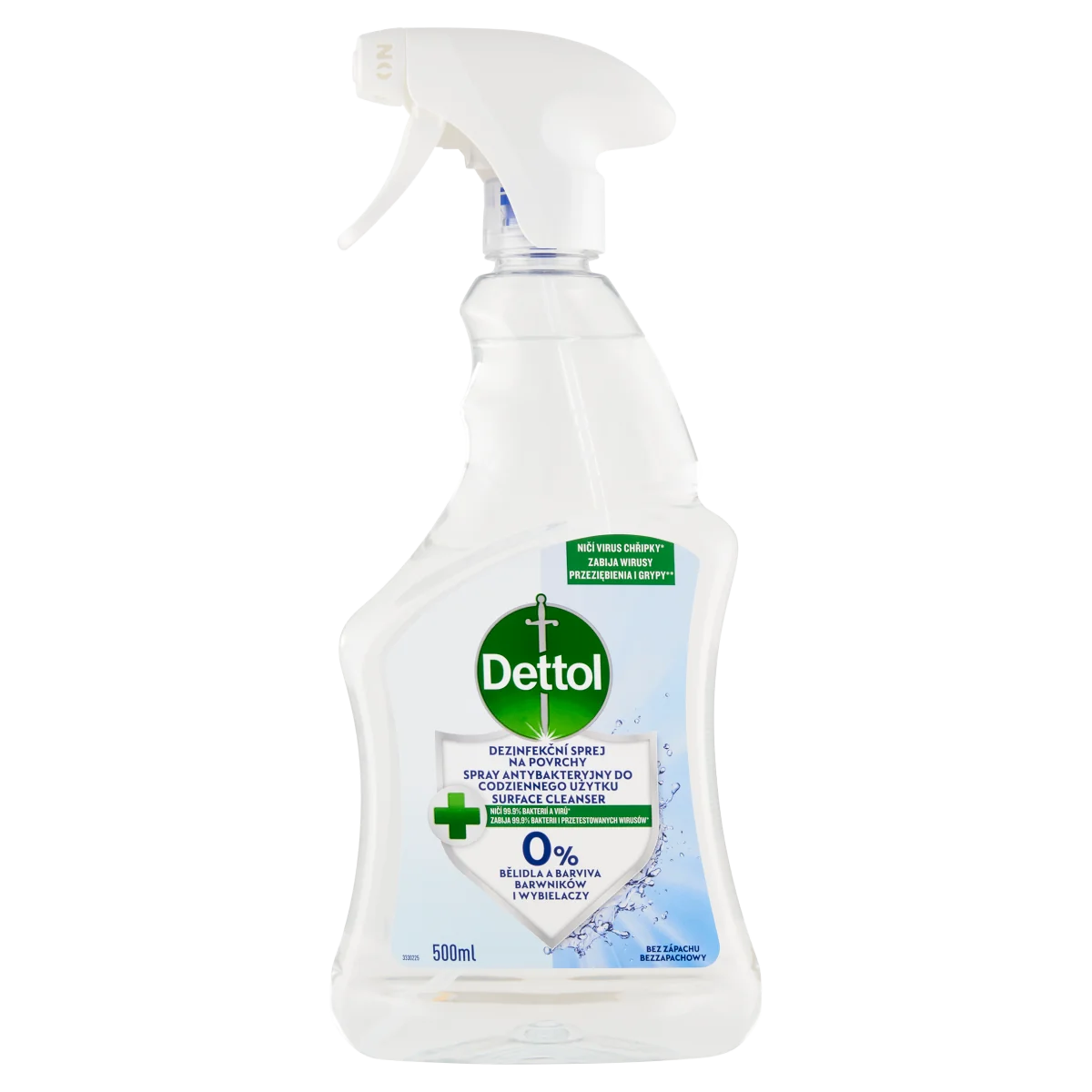 Dettol dezynfekujący spray do powierzchni, 500 ml