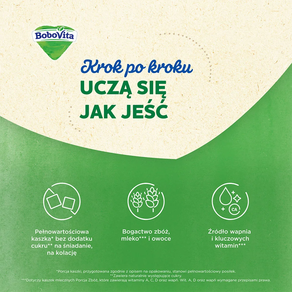 BoboVita, kaszka zbożowa jabłko śliwka po 8 miesiącu, 180 g kaszka zbożowa jabłko śliwka, 180 g