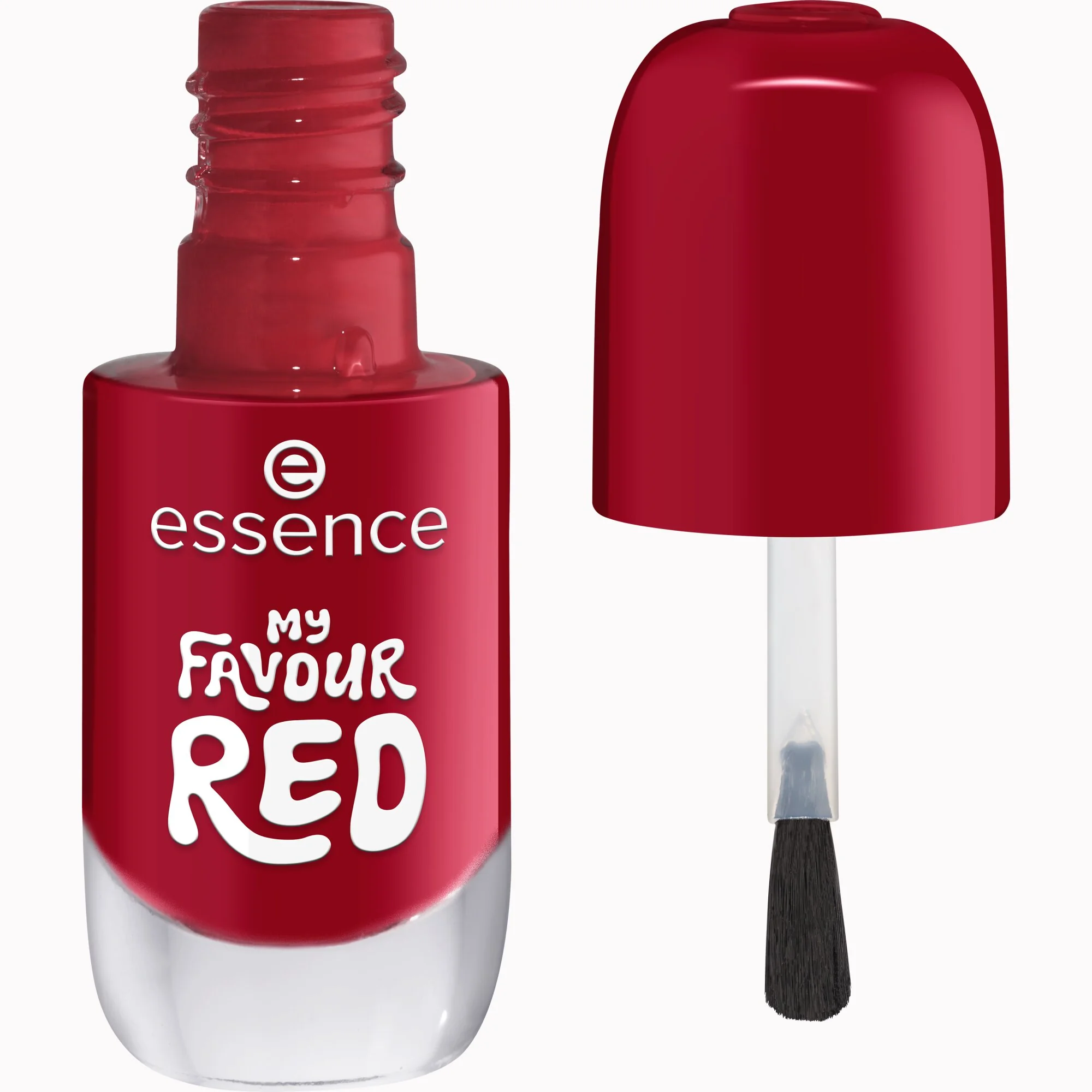 Essence Gel Nail Polish lakier do paznokci 14 My Favour Red, 8 ml