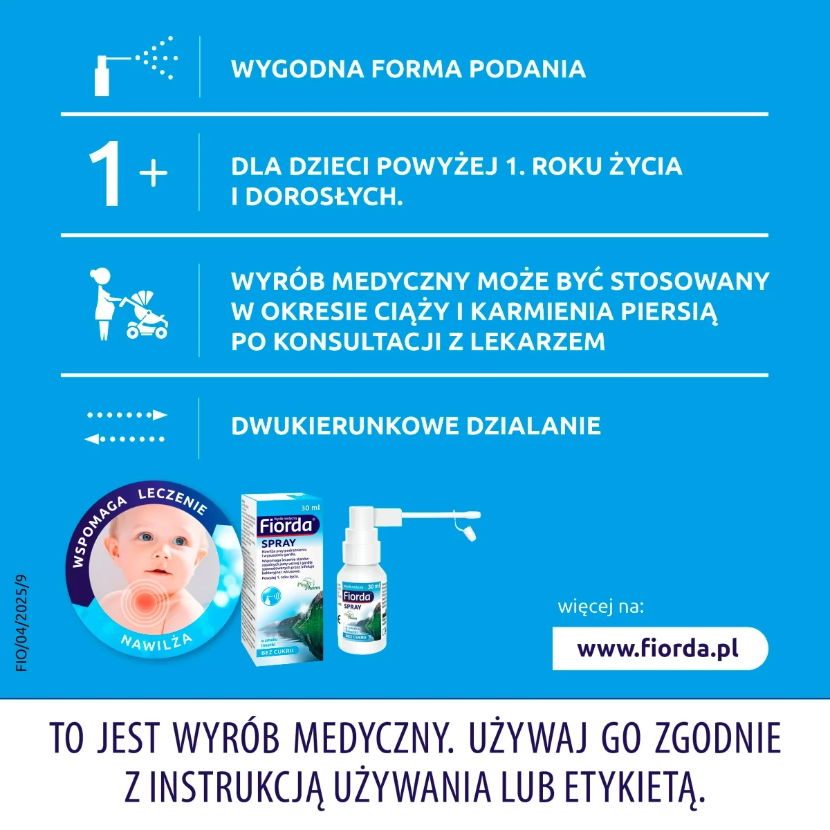 Fiorda Spray 30 ml