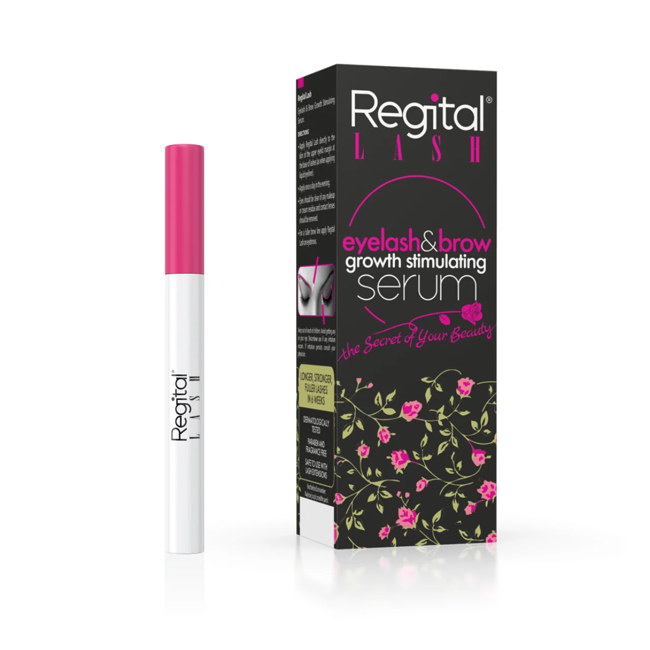 Regital Lash, serum pobudzające wzrost rzęs i brwi, 3 ml 