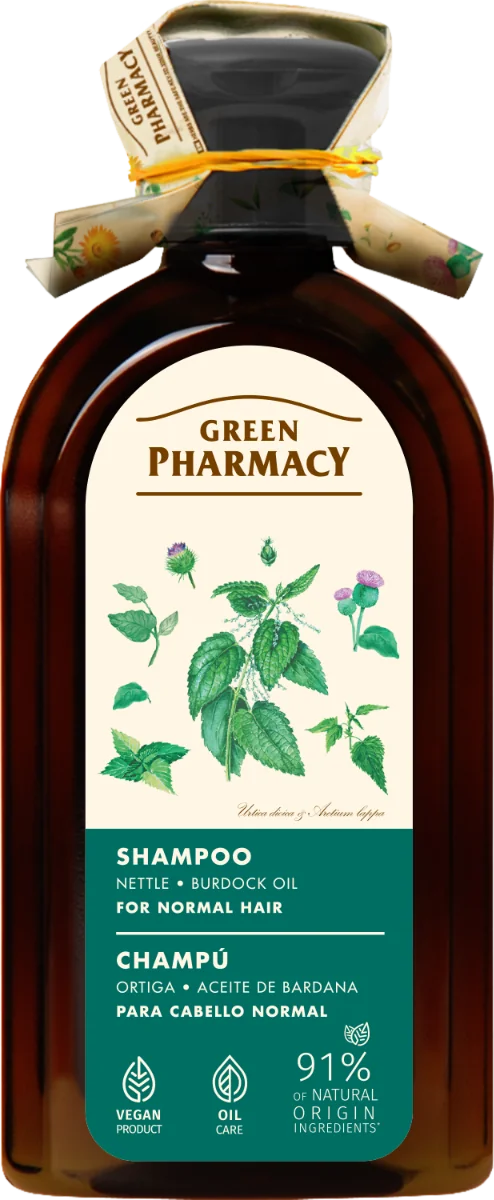 Green Pharmacy Pokrzywa zwyczajna szampon do włosów normalnych, 350 ml