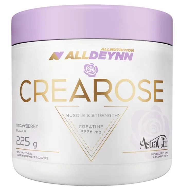 Allnutrition Alldeynn Crearose smak truskawka, proszek, 225 g