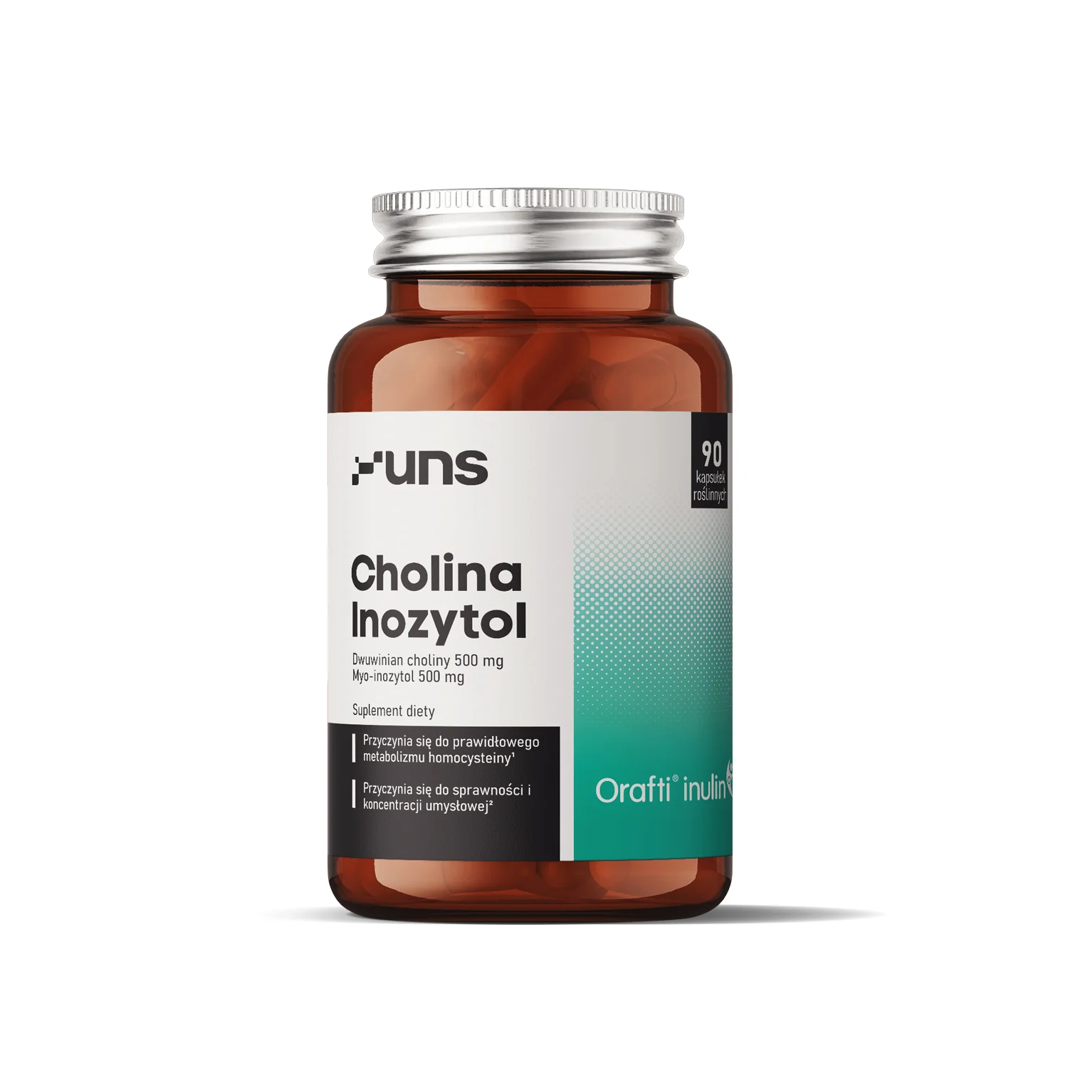 UNS Cholina FCC + Inozytol 90 kapsułek wege