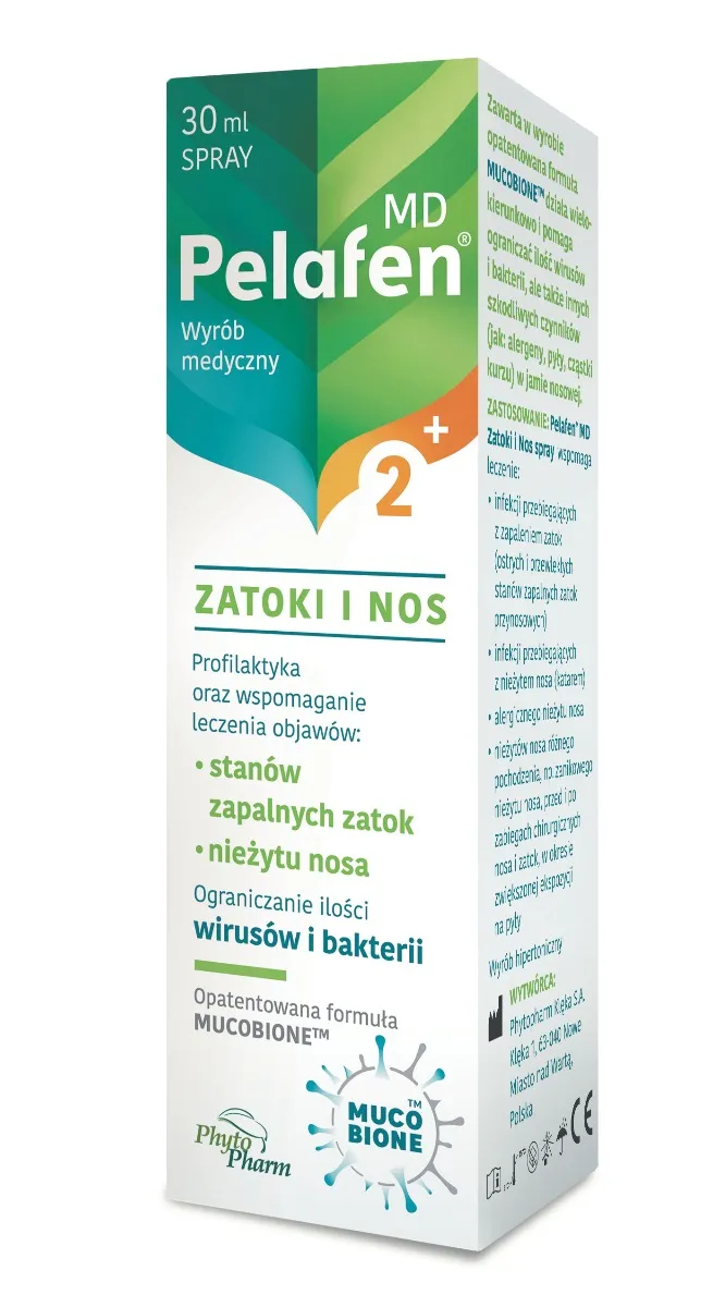 Pelafen MD Zatoki i Nos, spray 30 ml