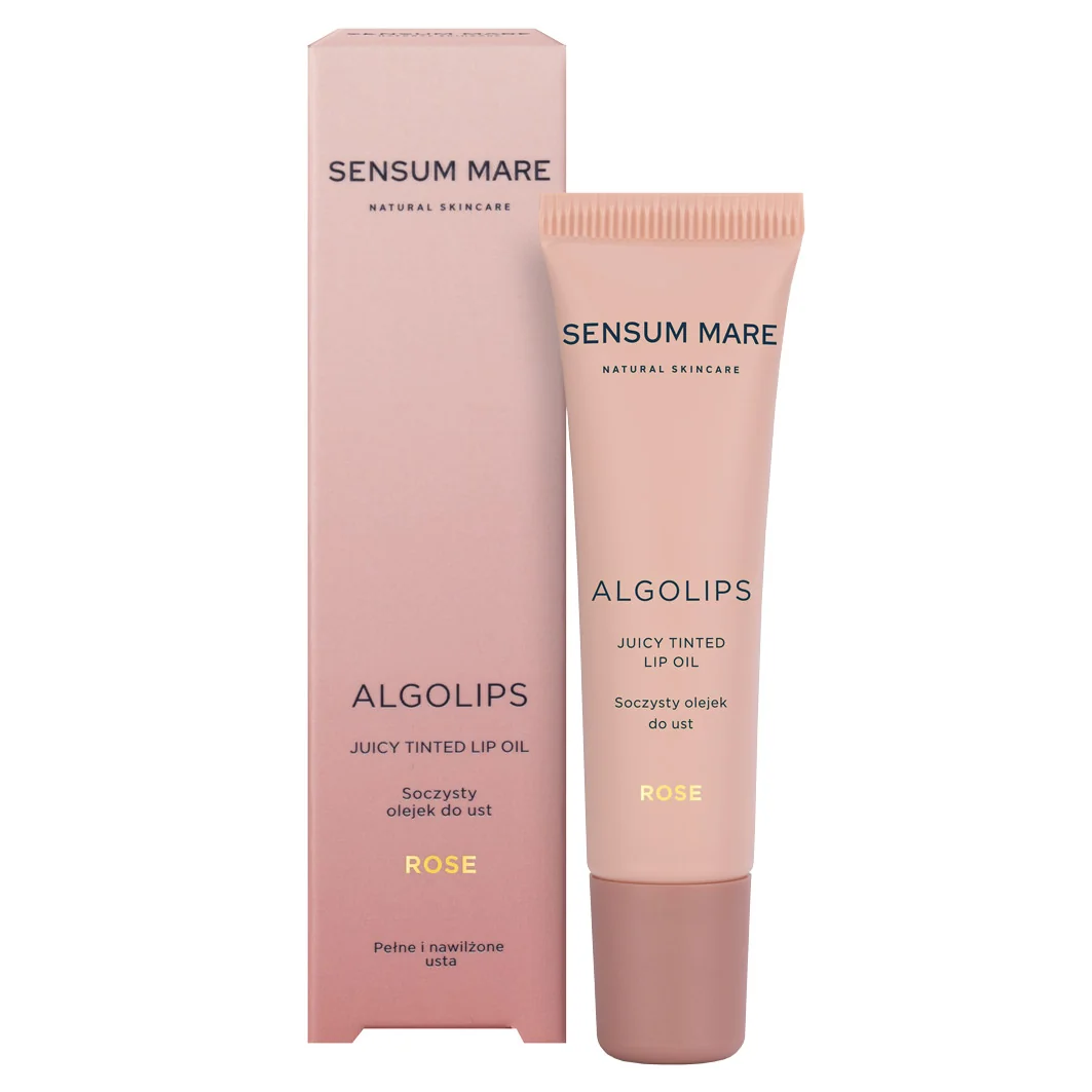 Sensum Mare Algolips soczysty olejek do ust ROSE, 10 ml