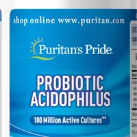 Puritan's Pride Probiotic Acidophilus, suplement diety, 100 kapsułek