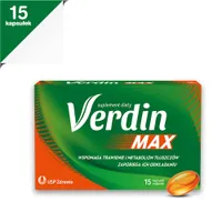 Verdin Max, suplement diety, 15 kapsułek