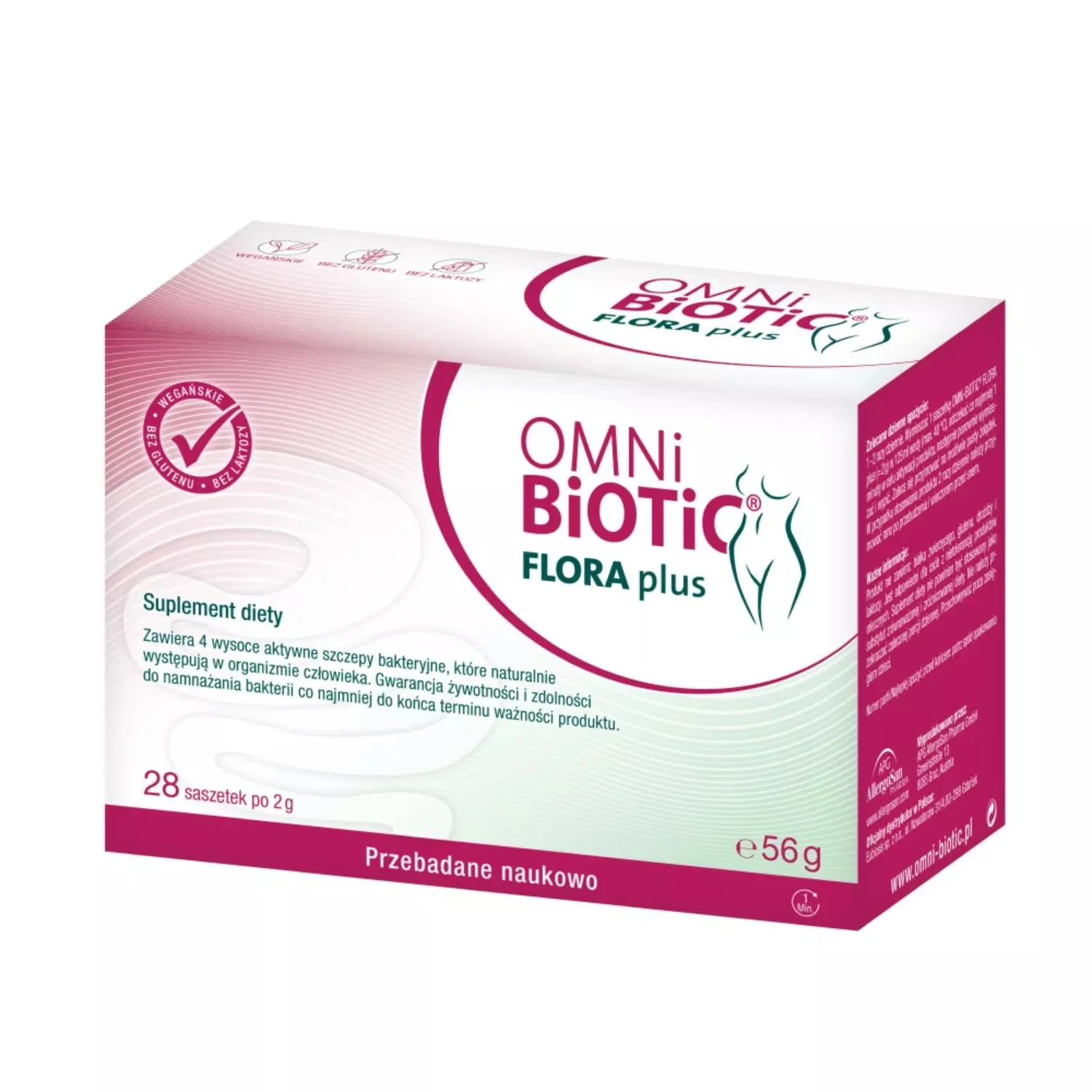OMNi-BiOTiC® FLORA plus suplement diety, proszek w saszetkach, 28 szt. x 2 g