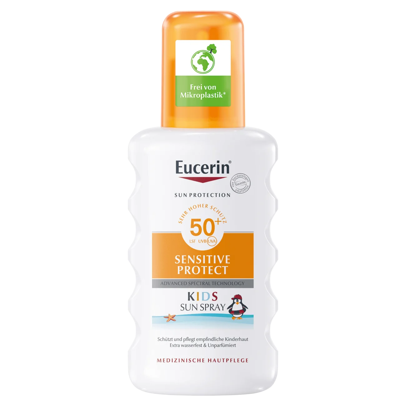 Eucerin Sun Kids Sensitive Protect spray ochronny dla dzieci SPF 50+, 200 ml