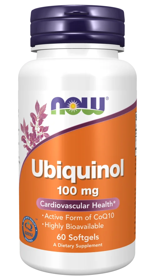 Now Foods Ubiquinol 100mg 60 kapsułek