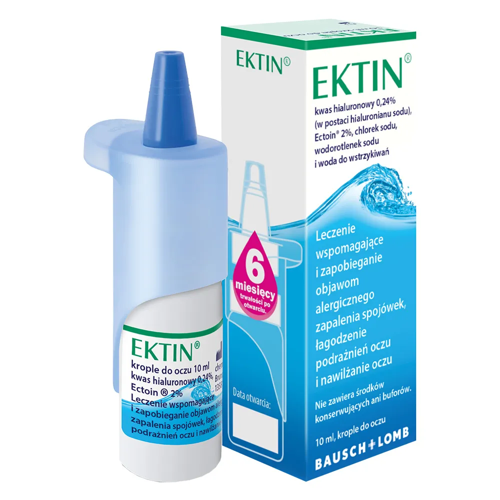 Ektin krople do oczu, 10 ml