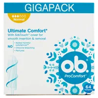 o.b. ProComfort Normal tampony, 64 szt.