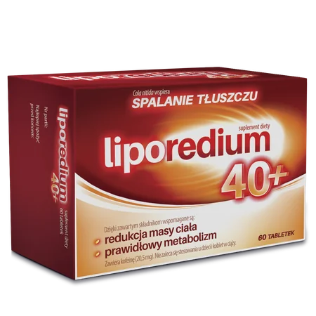 Liporedium 40+ 60 kapsułek